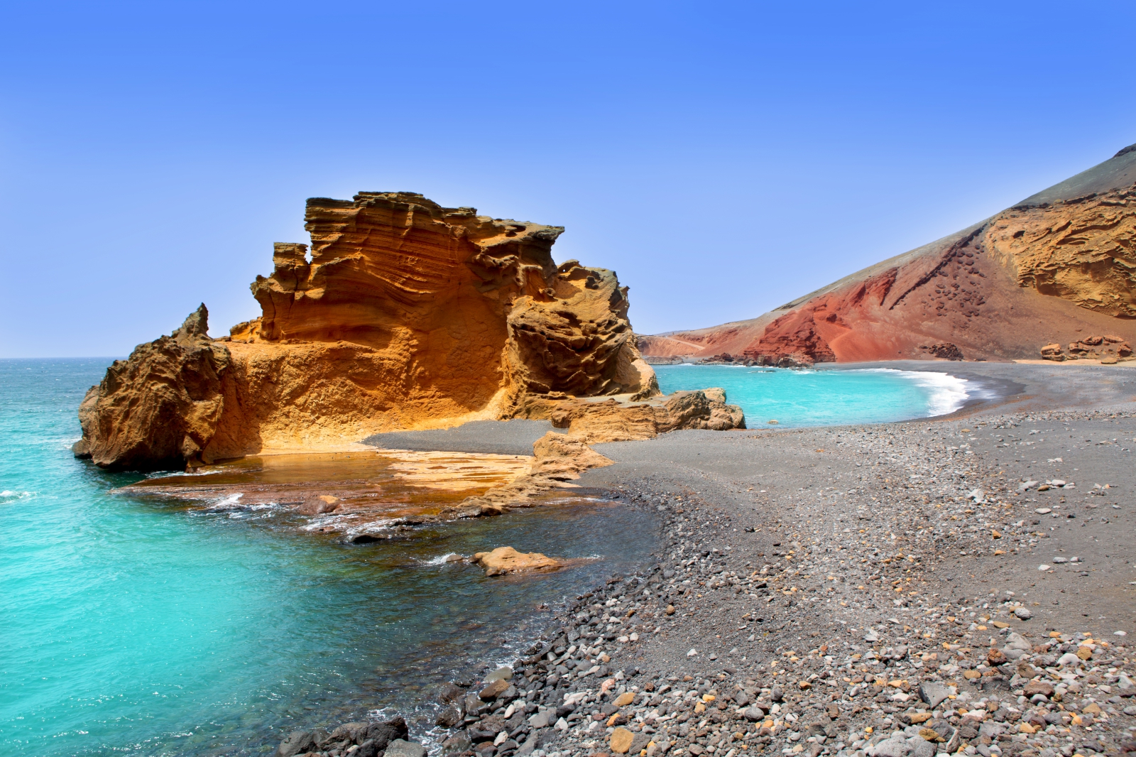 Plaże na wyspie Lanzarote